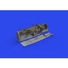 Eduard Bf 110E cockpit (Eduard)