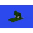 Eduard Bf 109E rudder pedals early PRINT