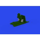 Eduard Bf 109E rudder pedals late PRINT