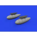 Eduard Bf 109F/ G external fuel tanks (Eduard)