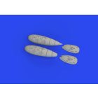 Eduard Bf 109F/ G external fuel tanks (Eduard)