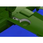 Eduard Bf 109F wheel bays rounded PRINT (Eduard)