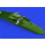Eduard Bf 109F/ G/K gun pods PRINT (Eduard)