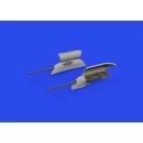 Eduard Bf 109F/ G/K gun pods PRINT (Eduard)