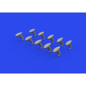 Eduard Bf 109 balance weights PRINT (Eduard)