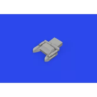 Eduard Bf 109G-2/ G-4 gun barrels PRINT (Eduard)