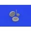 Eduard Bf 109G-2/ G-4 wheels for bulged wings PRINT (Eduard)