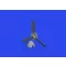 Eduard Bf 109G propeller PRINT (Eduard)