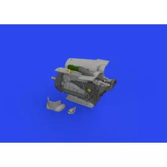 Eduard Bf 109G-6 engine PRINT (Eduard)