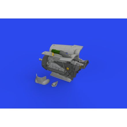 Eduard Bf 109G-6 engine PRINT (Eduard)