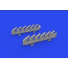 Eduard P-51D exhaust stacks PRINT (Eduard)