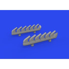 Eduard P-51D exhaust stacks PRINT (Eduard)