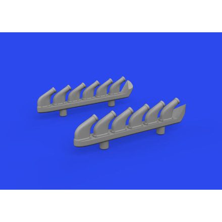 Eduard P-51D exhaust stacks PRINT (Eduard)