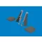 Eduard P-51D undercarriage legs PRINT (Eduard)