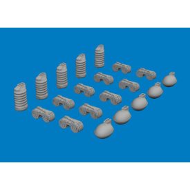 Eduard MG 15 magazines & case catchers PRINT