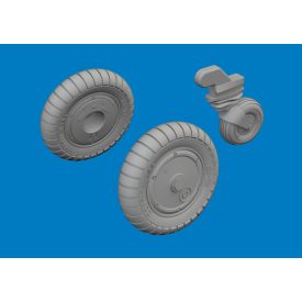 Eduard Bf 109G-6 wheels (Tamiya)