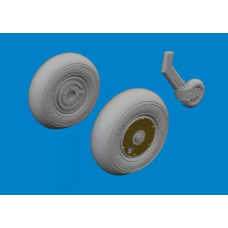 Eduard Spitfire Mk. V wheels (Tamiya)