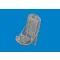 Eduard P-51D seat w/ integral belts PRINT (Eduard)