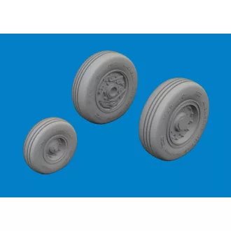 Eduard A-10C wheels (Great Wall Hobby)