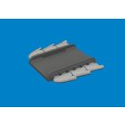 Eduard Spitfire Mk. I/II/ V three-stacks exhaust rounded PRINT (IBG)