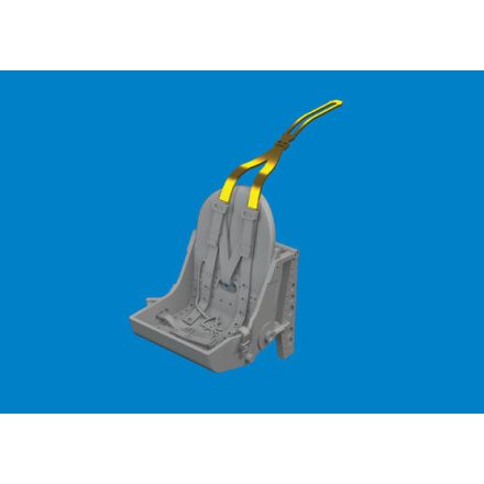 Eduard Spitfire Mk. I/II/ V bakelite seat w/ integral belts PRINT (IBG)