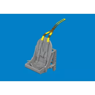   Eduard Spitfire Mk. I/II/ V metal seat w/ integral belts PRINT (IBG)