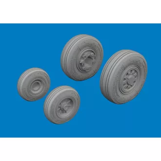 Eduard F-35C wheels (Tamiya)