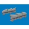 Eduard Spitfire Mk. V three-stacks exhaust rounded PRINT (Eduard)