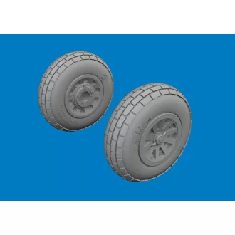  Eduard P-51D wheels block tread for Arma Hobby műgyanta repülő kiegészítő
