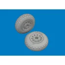 Eduard P-51D wheels block tread for Arma Hobby műgyanta repülő kiegészítő