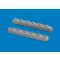 Eduard P-51D exhaust stacks w/ fairing PRINT (Arma Hobby)