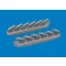 Eduard P-51D exhaust stacks PRINT (Arma Hobby)