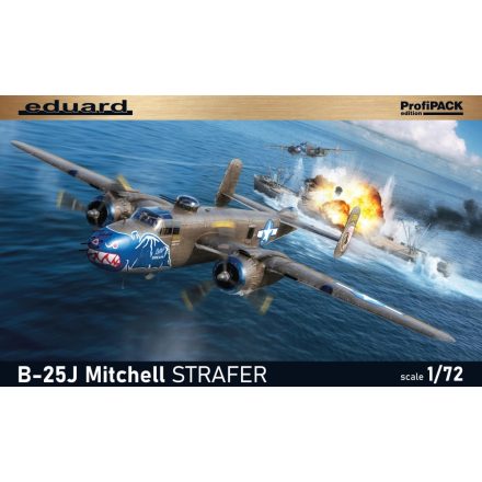 Eduard B-25J Mitchell STRAFER makett