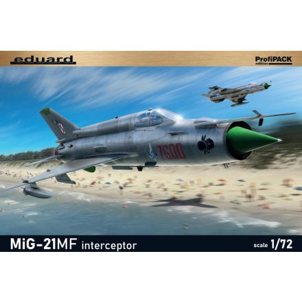Eduard MiG-21MF interceptor makett