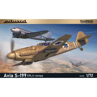 Eduard - Avia S-199 ERLA canopy ProfiPACK repülő makett