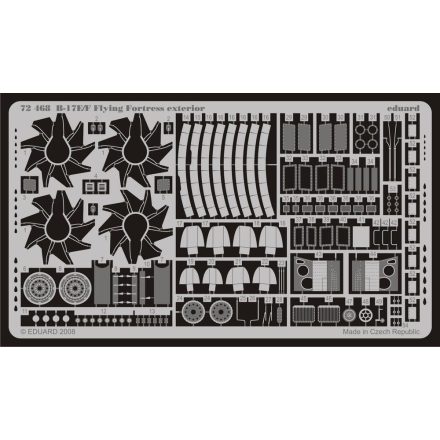Eduard B-17E/F exterior (Academy)