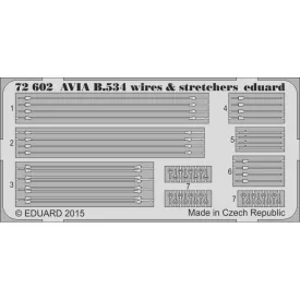 Eduard Avia B.534 wires & stretchers (Eduard)
