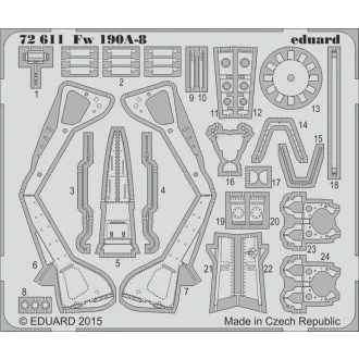 Eduard Fw 190A-8 for Eduard fotómaratás