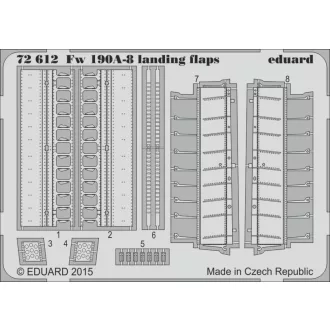Eduard Fw 190A-8 landing flaps for Eduard fotómaratás