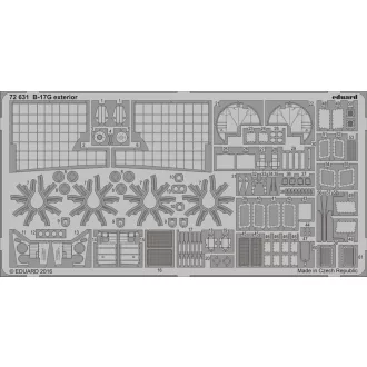 Eduard B-17G exterior for Airfix fotómaratás