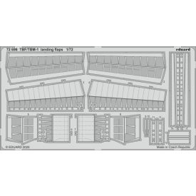 Eduard TBF/ TBM-1 Avenger landing flaps (Hasegawa)