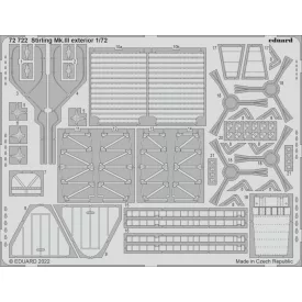 Eduard Stirling Mk. III exterior (Italeri)