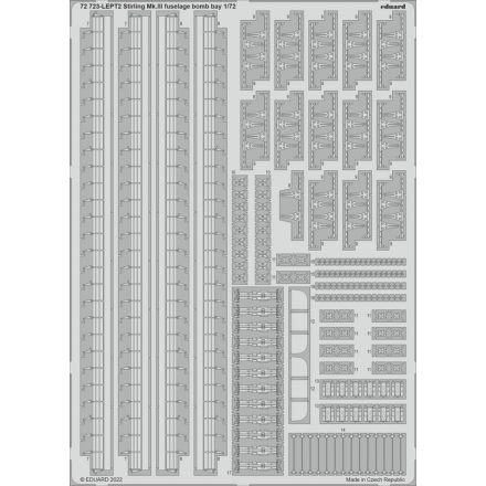 Eduard Stirling Mk. III fuselage bomb bay (Italeri)