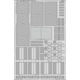 Eduard Stirling Mk. III wings bomb bays (Italeri)