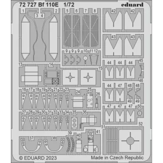 Eduard Bf 110E for EDUARD fotómaratás
