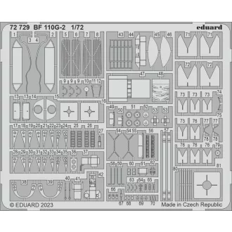 Eduard Bf 110G-2 EDUARD fotómaratás