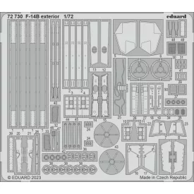 Eduard F-14B exterior (Academy)