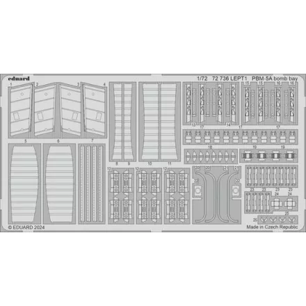Eduard PBM-5A bomb bay (Academy)