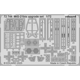 Eduard MiG-21bis upgrade set EDUARD fotómaratás