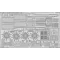 Eduard B-24J undercarriage & engines HASEGAWA fotómaratás